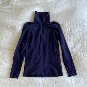 lululemon athletica Navy Zip-Up Ski Jacket